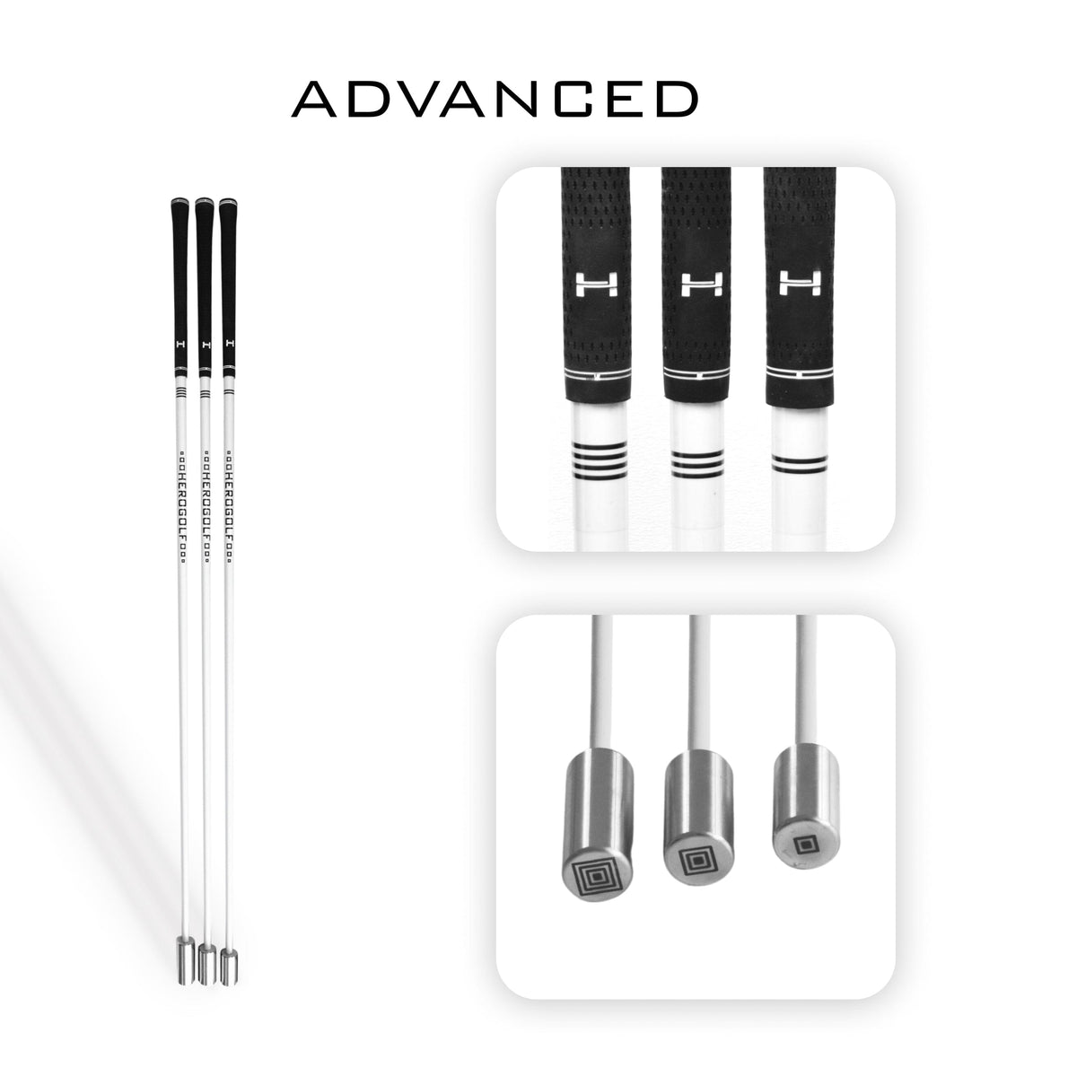 HEROGOLF Speed Sticks - Mit Overspeed Training zu längeren Schlägen